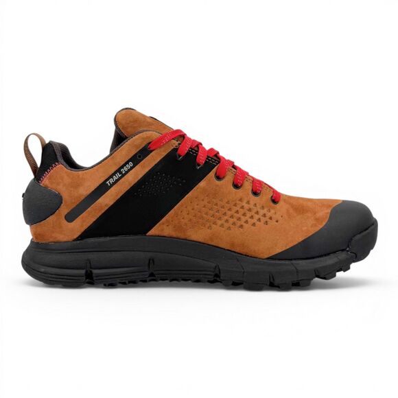 NEW Danner Men\'s Trail 2650 Gore-Tex Suede Hiking Shoes Brown/Red GTX Size 10 main image 9